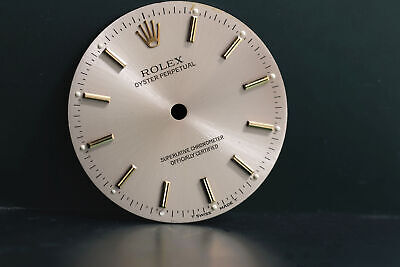 Load image into Gallery viewer, Rolex Oyster perpetual Silver Stick dial with h... FCD16288
