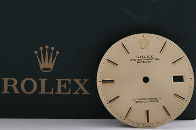 Rolex Mens Datejust Champagne Stick Dial for 16... FCD14858