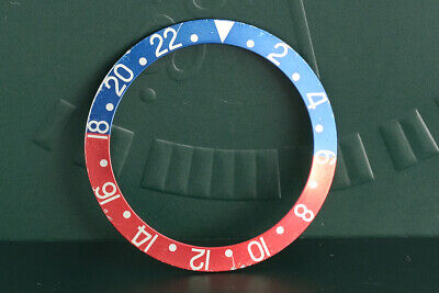 Load image into Gallery viewer, Rolex GMT Master Pepsi Blue Back Insert for 167... FCD19403
