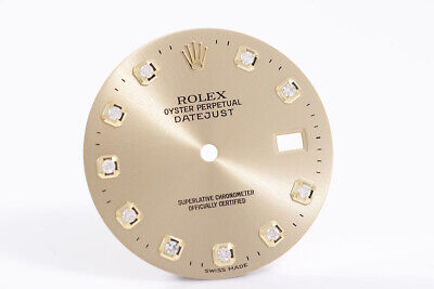 Load image into Gallery viewer, Rolex Mens Champagne Diamond Dial for model 16233 FCD17547
