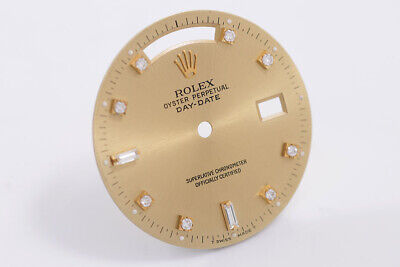 Load image into Gallery viewer, Rolex Day-Date Champagne Diamond Dial for model... FCD18404
