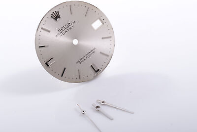 Load image into Gallery viewer, Rolex Silver Stick Date dial w/ hands for model... FCD17438
