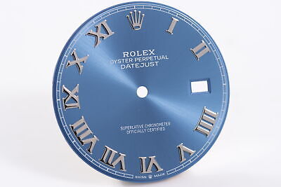 Rolex Datejust 41 Blue Roman dial w / hands for... FCD17799