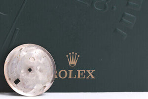 Rolex Silver stick marker dial for model 1601 -... FCD13569