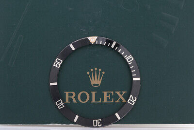 Load image into Gallery viewer, Rolex Mens Two Tone Black Insert for model 16613 FCD11220
