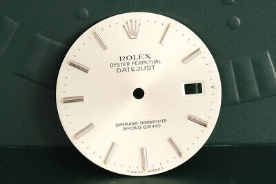 Rolex Date Silver stick dial  for model 16030 -... FCD19317