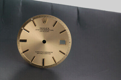 Rolex Mens Datejust Champagne Stick Dial for 1601 FCD15147