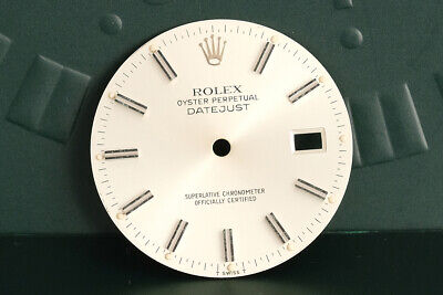 Rolex Datejust Silver Stick dial for model 1603... FCD19381