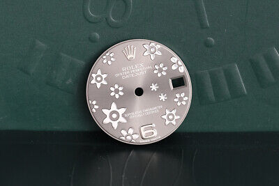 Rolex Midsize Slate Floral Dial for 178174 FCD19143