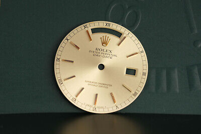 Rolex Day-Date Champagne Stick Dial for 18038 -... FCD19228