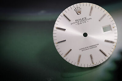 Rolex Date Silver stick dial for model 1500 - 1501 FCD17890