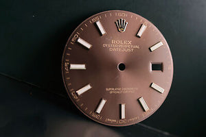 Rolex Mens Chocolate Rose Dial for 126331 - 126... FCD16410