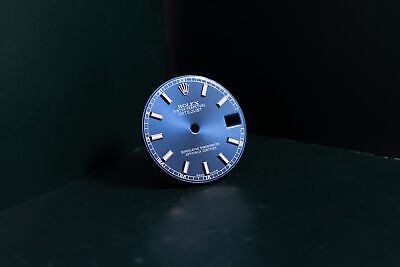 Rolex Midsize Blue Lumi Stick Dial for 178274 FCD19491