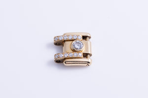 Rolex Ladies Yellow Gold Masterpiece Link Round diamond center for 69298 EB17299