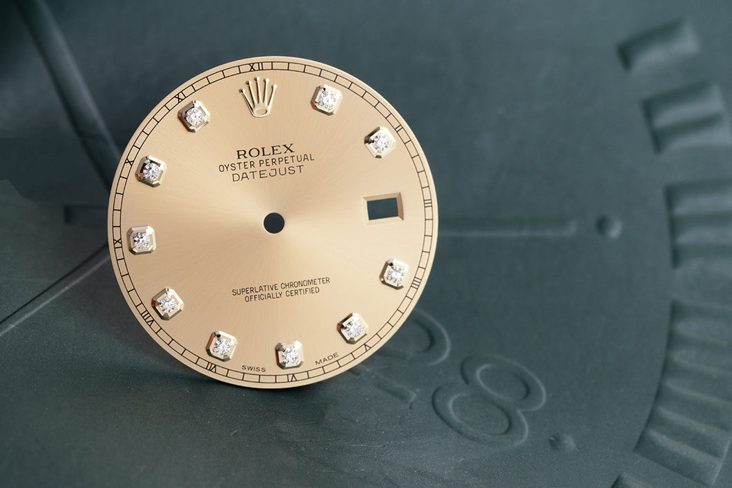 Rolex Datejust II Champagne Diamond Dial for model 116333 FCD012961