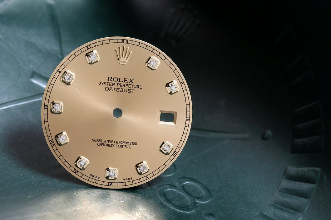 Rolex Datejust II Champagne Diamond Dial for model 116333 FCD013041