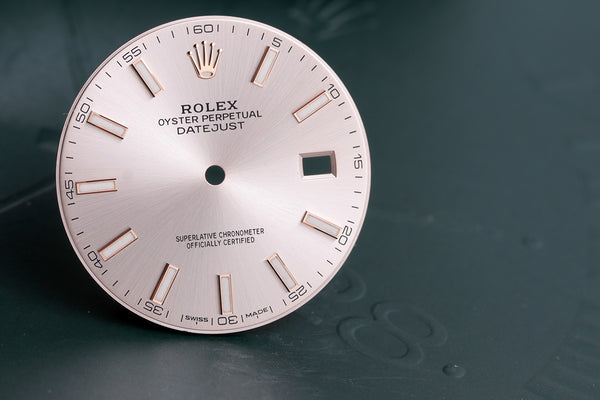 Load image into Gallery viewer, Rolex Datejust 41 Sundust Stick dial for model 126301 FCD13120
