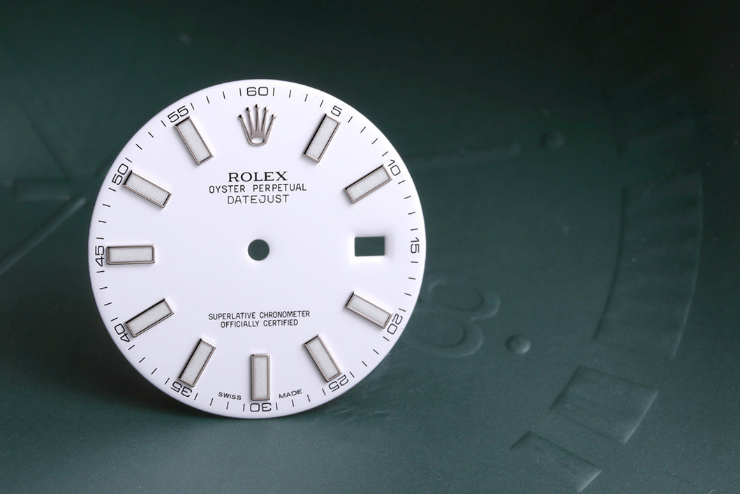 Rolex Datejust II White Stick marker for model 116334 FCD13141