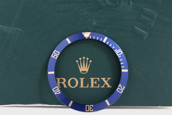 Load image into Gallery viewer, Rolex Submariner Blue Insert for model 16613 FCD13245
