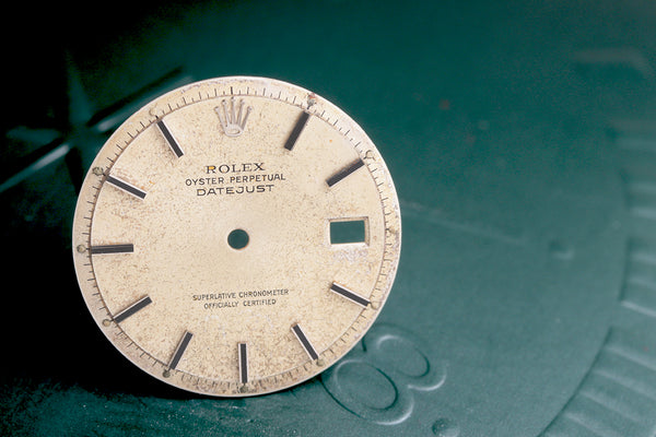 Load image into Gallery viewer, Rolex Datejust Stick marker dial for model 1601 FCD13391
