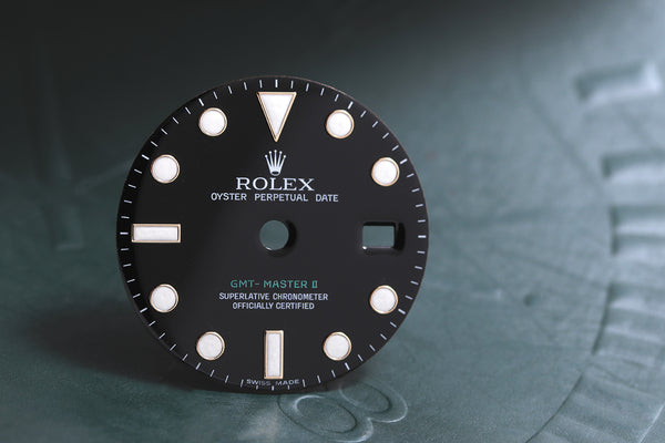 Load image into Gallery viewer, Rolex GMT Master II Black dial for model 116713 - 116718 FCD013642
