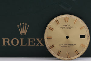 Rolex Mens Datejust Champagne Stick Dial for 1601 - 1603 FCD14839