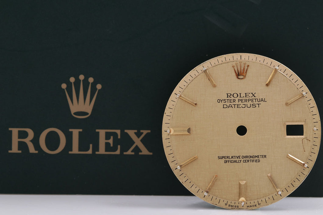 Rolex Mens Datejust Champagne Stick Dial for 1601 - 1603 FCD14857