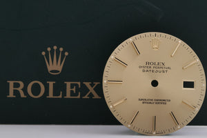 Rolex Mens Datejust Champagne Stick Dial for 16013- 16233 FCD14873