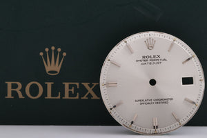 Rolex Mens Datejustsilver Stick Dial for 1601 - 1603 FCD14931
