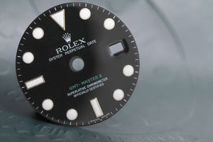 Rolex GMT Master II Black dial Luminova for model  116713 - 116718 FCD015069