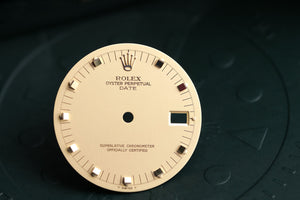 Rolex Champagne Date dial for model 15013 - 15233 FCD15098