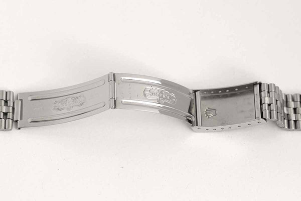 Load image into Gallery viewer, Rolex 20mm Stainless Steel Folded Link Jubilee bracelet 55 ends w/ 62510H Buckle Clasp Code I1 FCD15394
