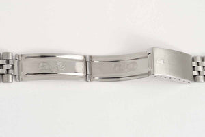 Rolex 20mm Stainless Steel Folded Link Jubilee bracelet 55 ends w/ 62510H Buckle FCD15399