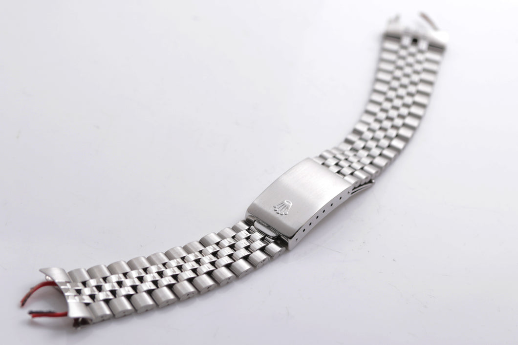 Rolex 20mm Stainless Steel Folded Link Jubilee bracelet 55 ends FCD15403