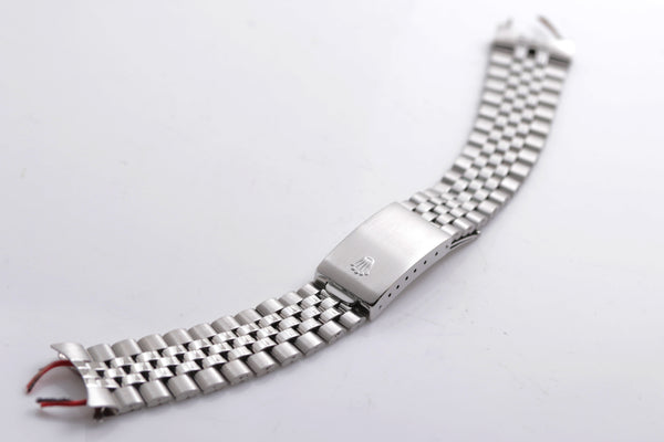 Load image into Gallery viewer, Rolex 20mm Stainless Steel Folded Link Jubilee bracelet 55 ends FCD15403
