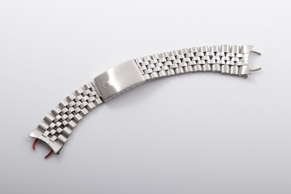 Load image into Gallery viewer, Rolex 20mm Stainless Steel Folded Link Jubilee bracelet 55 ends 6251H Buckle FCD15405
