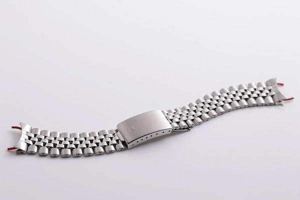 Load image into Gallery viewer, Rolex 20mm Stainless Steel Folded Link Jubilee bracelet 55 ends w/ FCD15409
