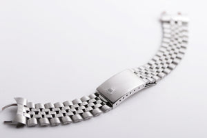 Rolex 20mm Stainless Steel Folded Link Jubilee bracelet 55 ends w/ FCD15410