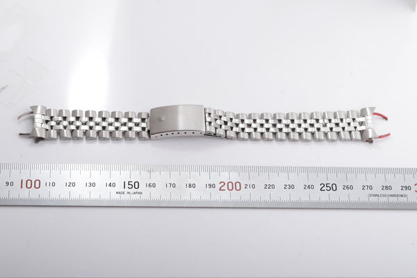 Load image into Gallery viewer, Rolex 20mm Stainless Steel Folded Link Jubilee bracelet 55 ends w/ FCD15410
