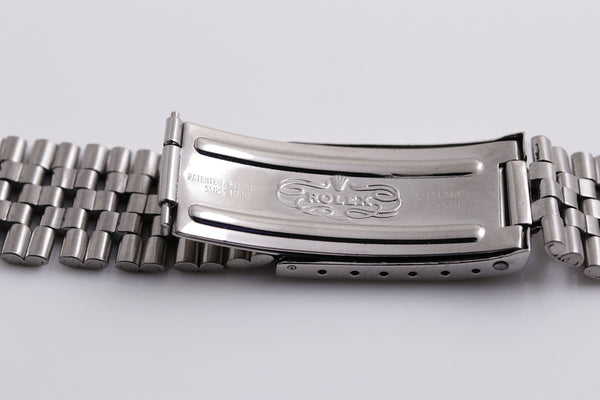 Load image into Gallery viewer, Rolex 20mm Stainless Steel Folded Link Jubilee bracelet 55 ends 6251H Buckle FCD15413
