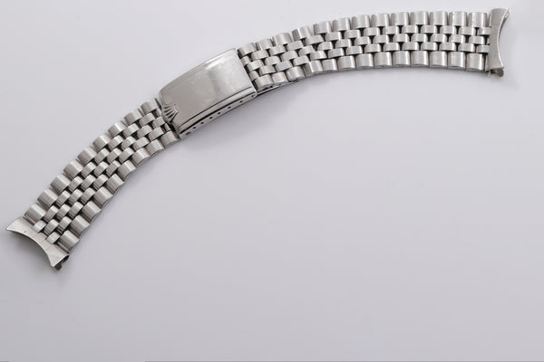 Load image into Gallery viewer, Rolex Stainless Steel 20mm 6251H Jubilee Bracelet 55 Endpices date code &#39;70 FCD15498
