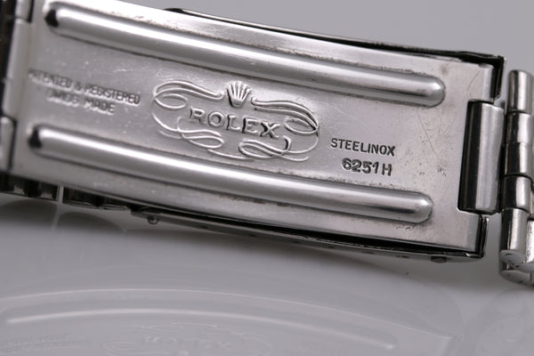 Load image into Gallery viewer, Rolex Stainless Steel 20mm 6251H Jubilee Bracelet 55 Endpices date code &#39;70 FCD15498
