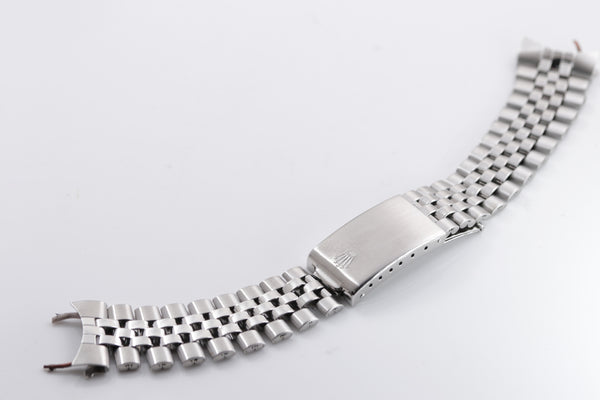 Load image into Gallery viewer, Rolex Stainless Steel 20mm 6251H folded Jubilee Bracelet 55 Endpieces FCD15689
