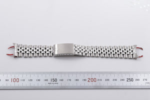 Rolex Stainless Steel 20mm 6251H folded Jubilee Bracelet 55 End-pieces FCD15690