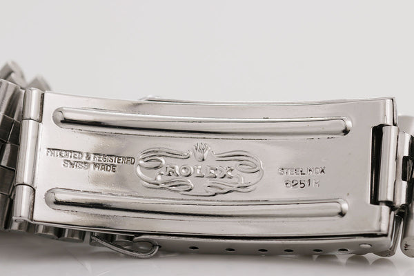 Load image into Gallery viewer, Rolex Stainless Steel 20mm 6251H Jubilee Bracelet 55 Endpices missing buckle pin FCD16414

