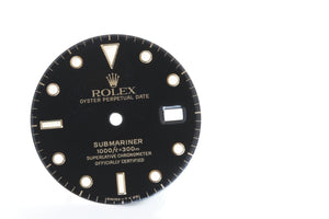 Rolex Submariner Black Tritium Dial for model 16803 - 16613 FCD16634