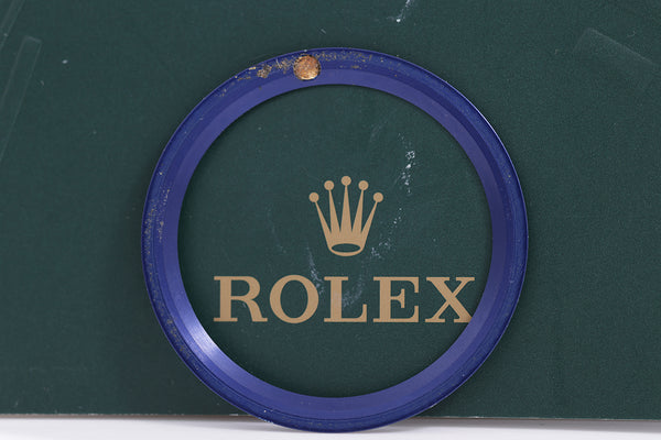 Load image into Gallery viewer, Rolex Submariner Blue Insert Lumi Pearl ( Faintly working ) for model 16613 FCD16786
