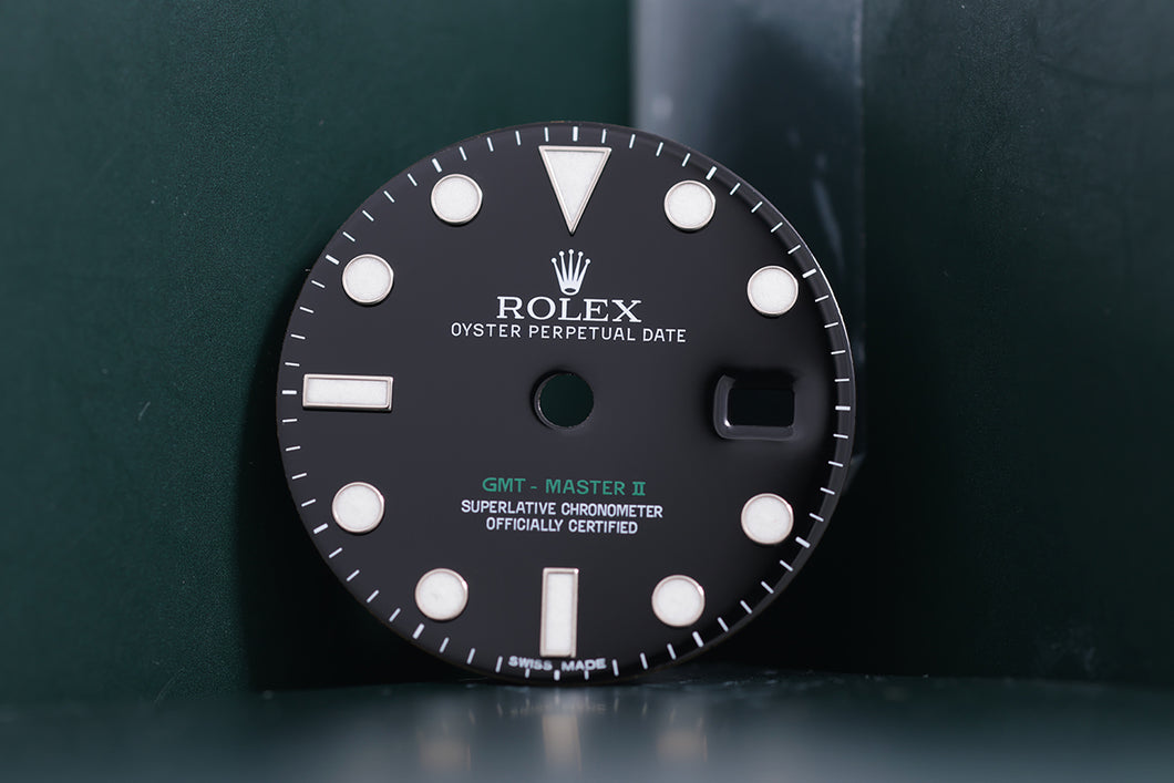 Rolex GMT Master II Dial  Chromalite ( Glows Blue ) for model 116710 FCD016938