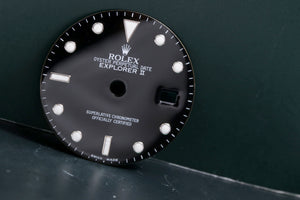 Rolex Explorer II Black Swiss Made Dial for 16570 - 16550 FCD017051