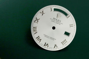 Rolex Silver Roman dial for model 188239 - 118206 FCD017191